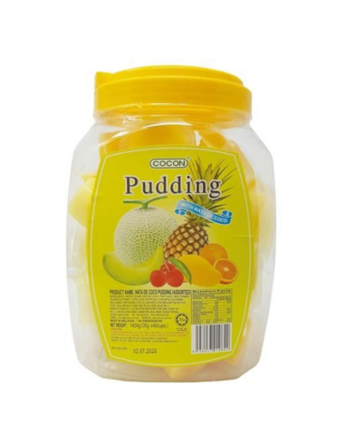 Cocon Nata De Coco Pudding Jar Assorted 35g x 40