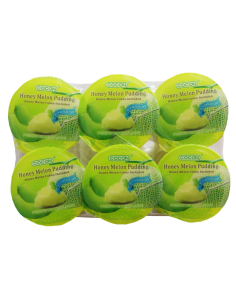 Cocon Nata & Fruit Dices Pudding H. Melon (118gx6)
