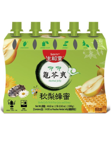 SU Herbal Jelly Pouch (Pear Honey)  253gx5