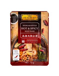 Lee Kum Kee Sichuan Style Hot & Spicy Soup Base 70g