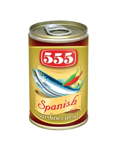 555 Fried Sardines Spanish Style 155g -  - 醃製食品 ZH
