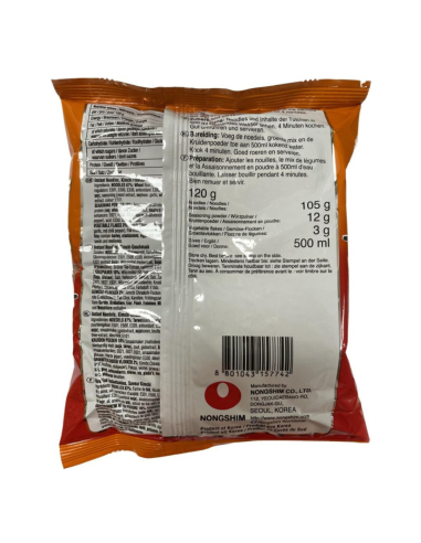 Nongshim Kimchi Ramyun Noodle Soup 120g - Noodles | Sing Kee