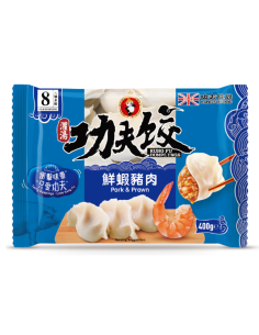 功夫食品 鲜虾猪肉水饺 410g - Kung Fu Food - 冰鮮 ZH