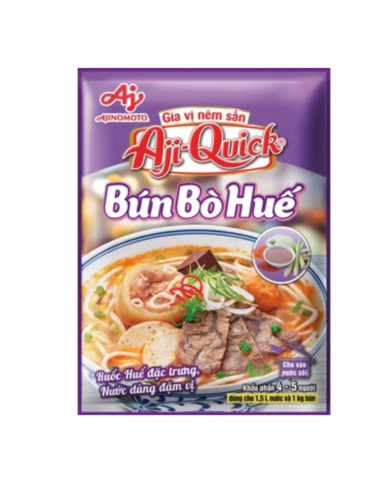 AJIQUICK HUE STYLE NOODLE SEASONING GIA VI BUN BO HUE 57G -  - 香料及其...