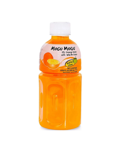 Mogu Mogu Orange Flavoured Drink with Nata de Coco 320ml -  - 飲品 ZH