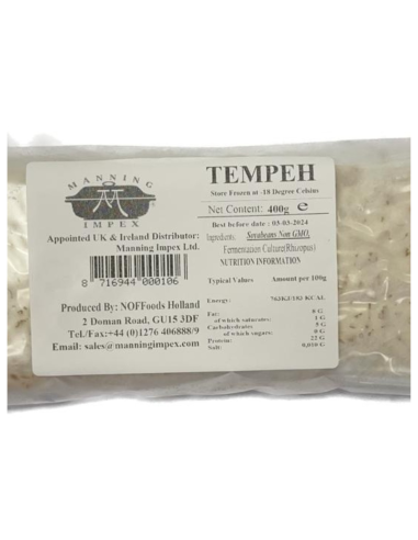 Tempeh 400g - Frozen | Sing Kee