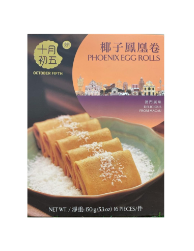 October Fifth Phoenix Egg Rolls 150g
