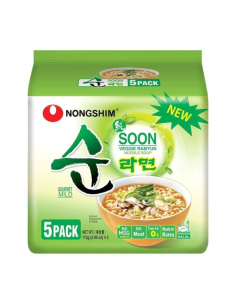 Nongshim Soon Veggie Ramyun 112x5