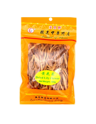 东亚牌干黃花菜100克