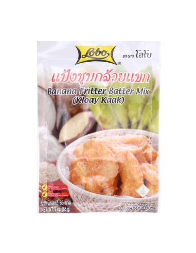 Lobo 香蕉油炸圈饼面糊 (Kloay Kaak) 85g