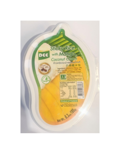 Dee Frozen Sticky Rice with Mango & Coconut Cream Thai Desserts 180g