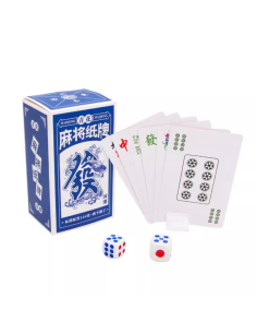 愚樂坊 青花國潮麻將紙牌