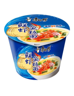 KSF Shrimp & Fish Flavour Instant Bowl Noodles 101g