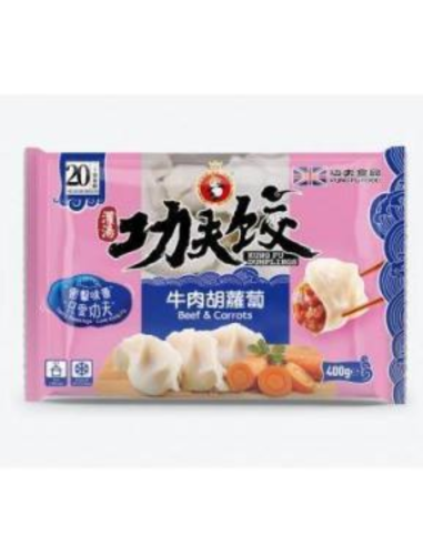 功夫水饺 牛肉胡萝卜 400g