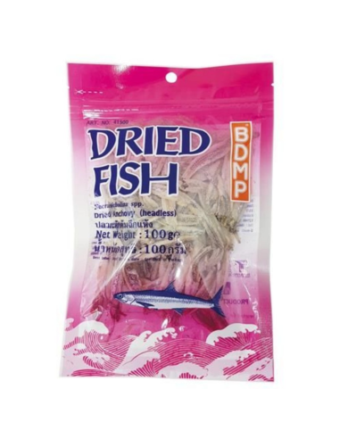 BDMP Dried Anchovy (Headless) 100g