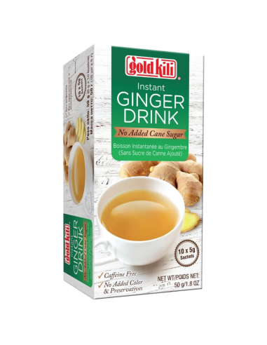 Gold Kili Instant Ginger Drink (No Sugar Added) 10x5g