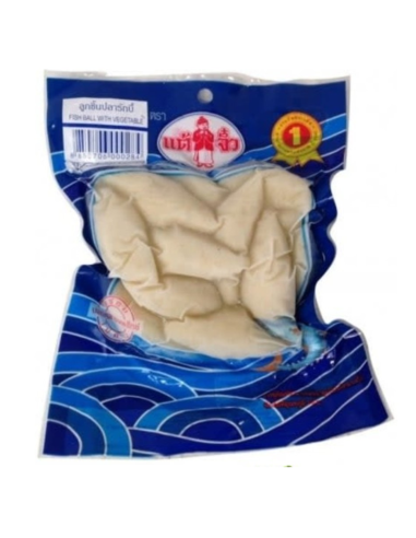 Chiu Chow Fish Ball with Vegetables (rugby shape) 200g