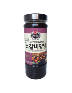 Baeksul BBQ Sauce Beef Galbi Rib 500g