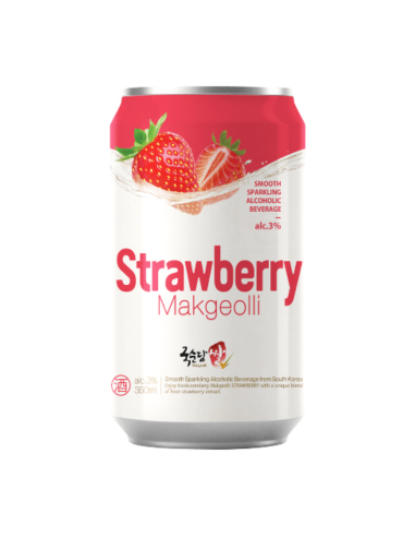 KSD Rice Makgeolli Strawberry (Alc. 3%) 350ml