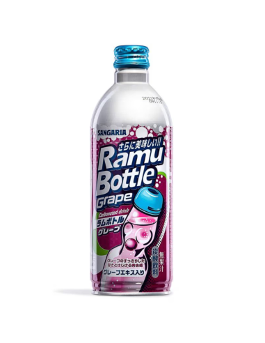 Sangaria Ramu Bottle Grape Soda 500ml