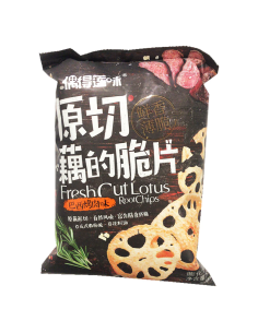 偶得莲味原切藕的脆片巴西烤肉味 55g
