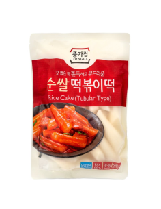 Jongga Rice Cake Stripe (Tubular Type) 500g