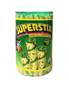 Super Stix Wafer Pandan Flavoured 324g