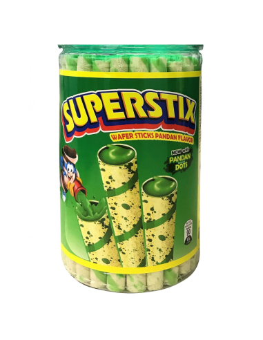 Super Stix Wafer Pandan Flavoured 324g
