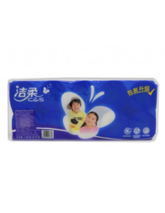 潔柔蝴蝶卷紙衛生紙 10 Rolls