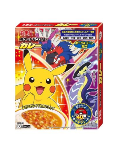Marumiya Pokemon Cooked Curry Pork & Sweetcorn 188g