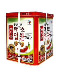 CJ Foods Haechandle Alchan Gochujang (Hot Red Pepper Taste) 14kg - ...