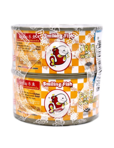 Smiling Fish Fried Fish Chilli Twin 90g*2
