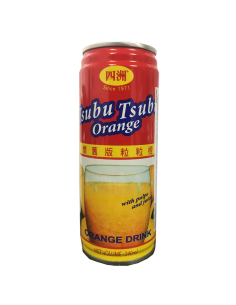 Four Sea Tsubu Tsubu Orange Drink 240ml