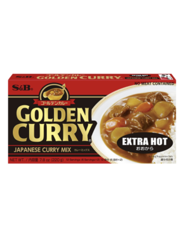 S&B Golden Curry Extra Hot 220g -  - 香料及其他食材 ZH