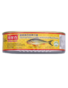 YJX Fried Yellow Croaker With Salted Black Beans 184g