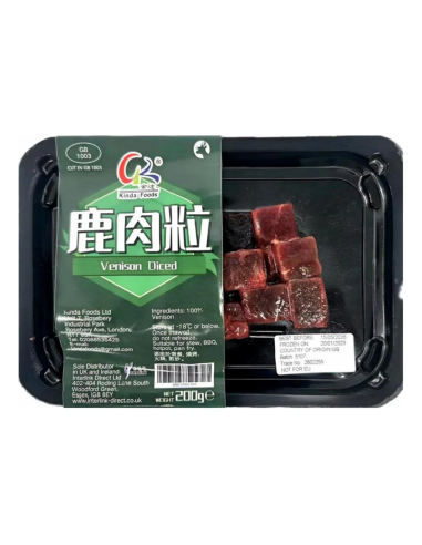 Kinda Venison Diced 200g