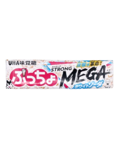 UHA Mikakuto Puccho Mega White Soda Puccho 51g