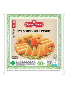 Spring Home TYJ 8.5" Spring Roll Pastry 550g (40 Sheets)