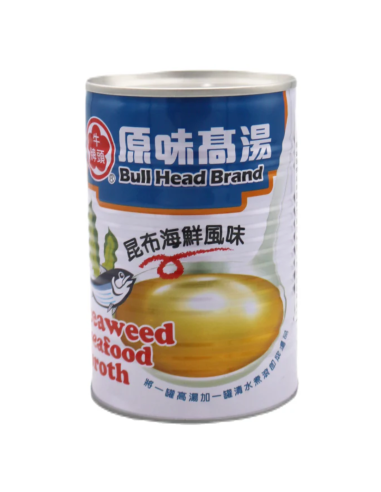 Bull Head Seaweed Seafood Broth 411ml