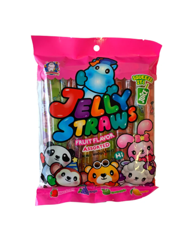 Animal Friends Jelly Straw 400g