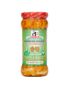 Lin Lin Bamboo Shoots in Chilli Sesame Oil 340g