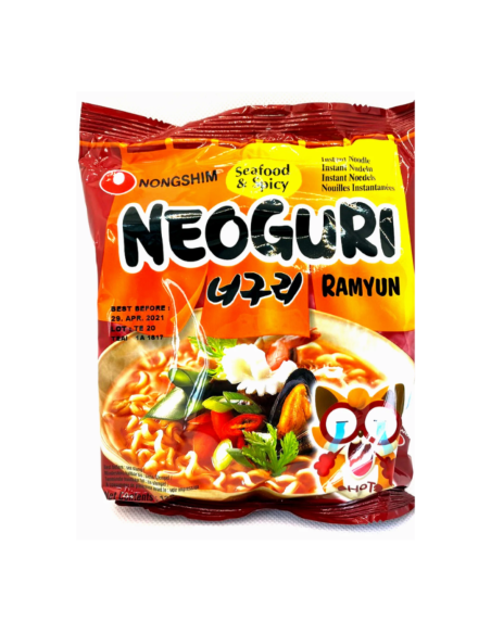 Nongshim Neoguri Ramyun - Seafood & Spicy 120g