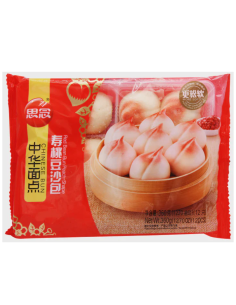 Synear Peach-Shape Red Bean Bun 360g
