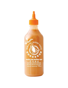 飛鵝牌素食辣椒蛋黃醬 730ml｜純素Sriracha美乃滋