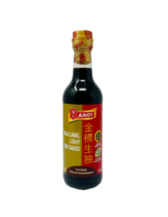 Amoy Gold Label Light Soy Sauce 500ml