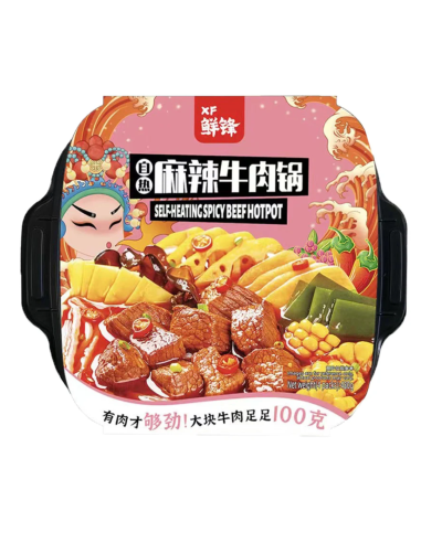 自热麻辣牛肉锅 480g