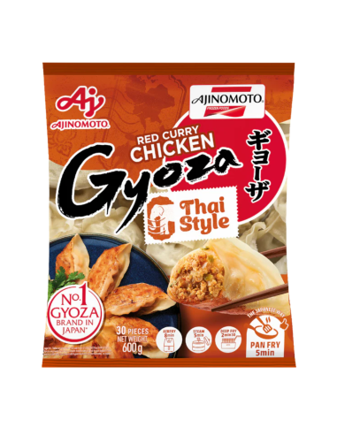 Ajinomoto Red Curry Chicken Gyoza 600g | Sing Kee Foods