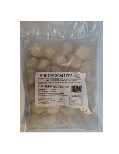 USA Scallops 10/20 1kg -  - 冰鮮 ZH
