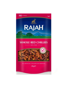 RAJAH WHOLE RED CHILLI 40G - Rajah - 香料及其他食材 ZH