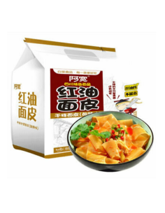 Bai jia Broad Noodle (4pcs) - Sour & Hot 460g